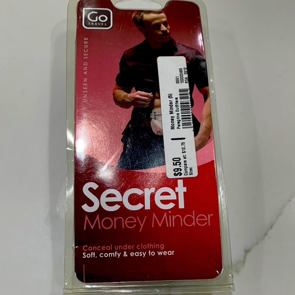 Travel Money Belt unisex